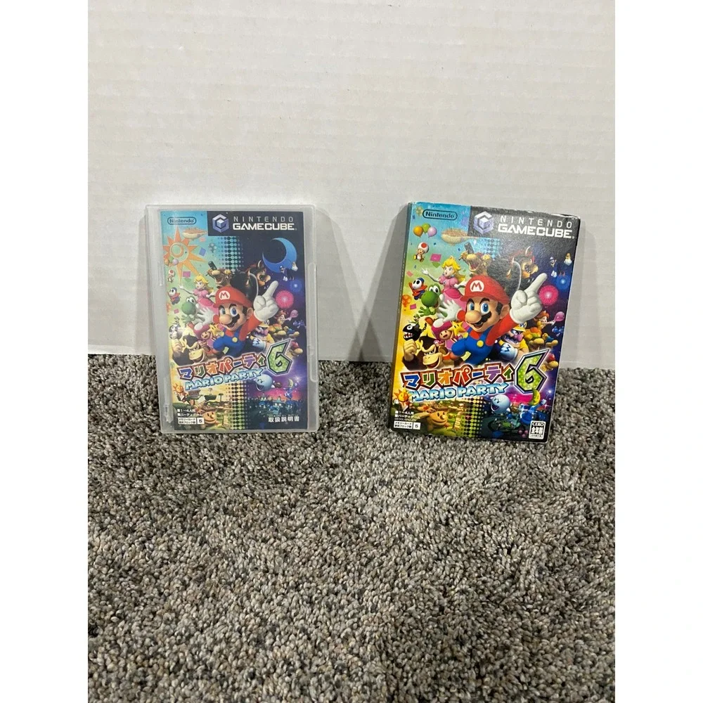 Nintendo Video Game Mario Party 6 Japanese Import NTSC-J GC